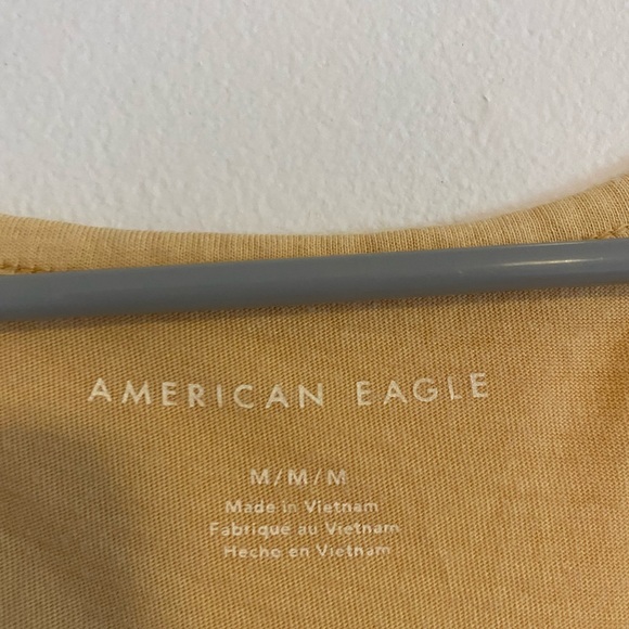 Yellow American Eagle soft and sexy top - Picture 2 of 3